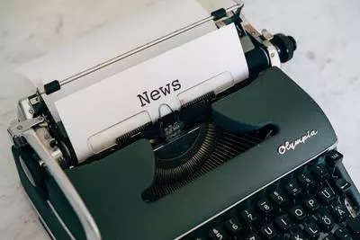 Image of a typewritter